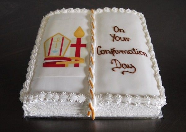 Catholic Confirmation Cake Ideas