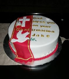 Catholic Confirmation Cakes