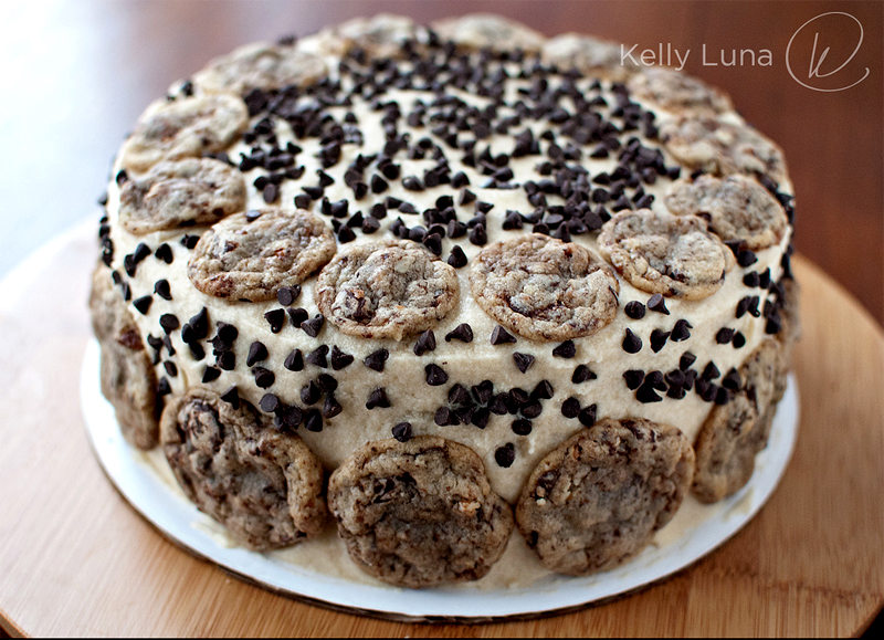 Chocolate Chip Cookie Dough Cake