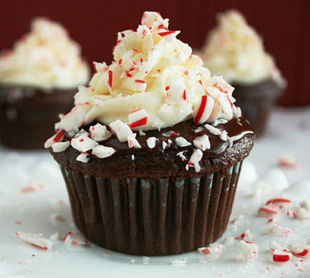 Chocolate Peppermint Cupcakes