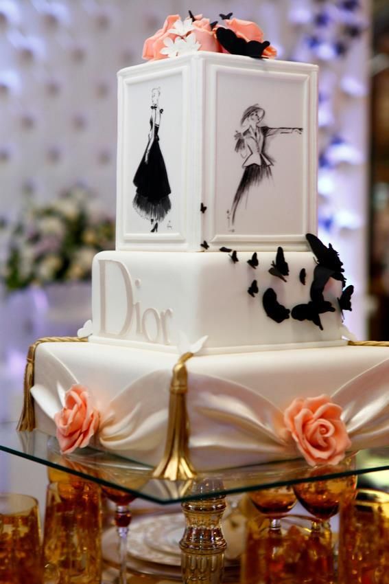 Christian Dior Birthday Cakes