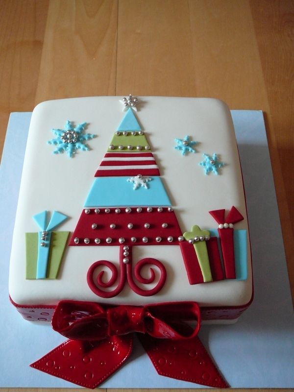 Christmas Cake Decorating Ideas