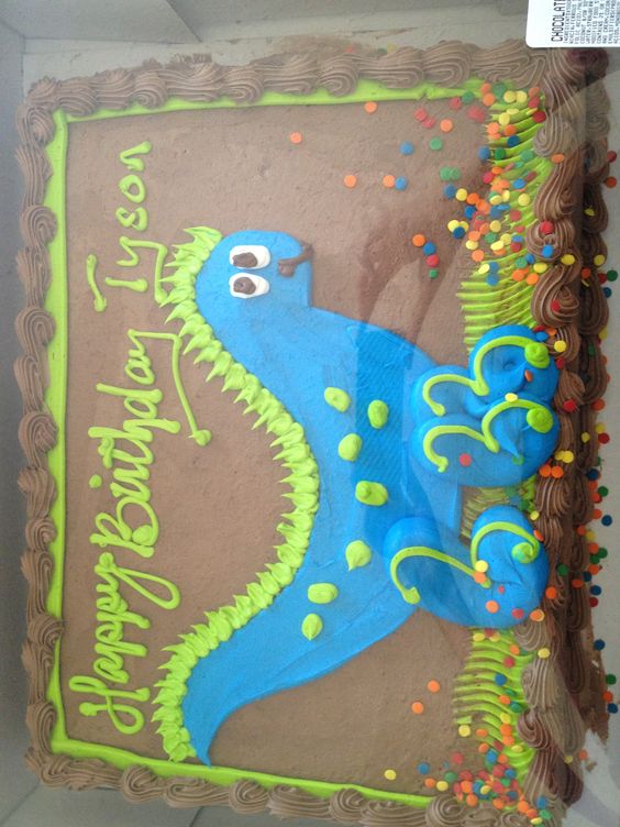 Costco Dinosaur Cake