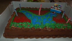 Costco Dinosaur Cake