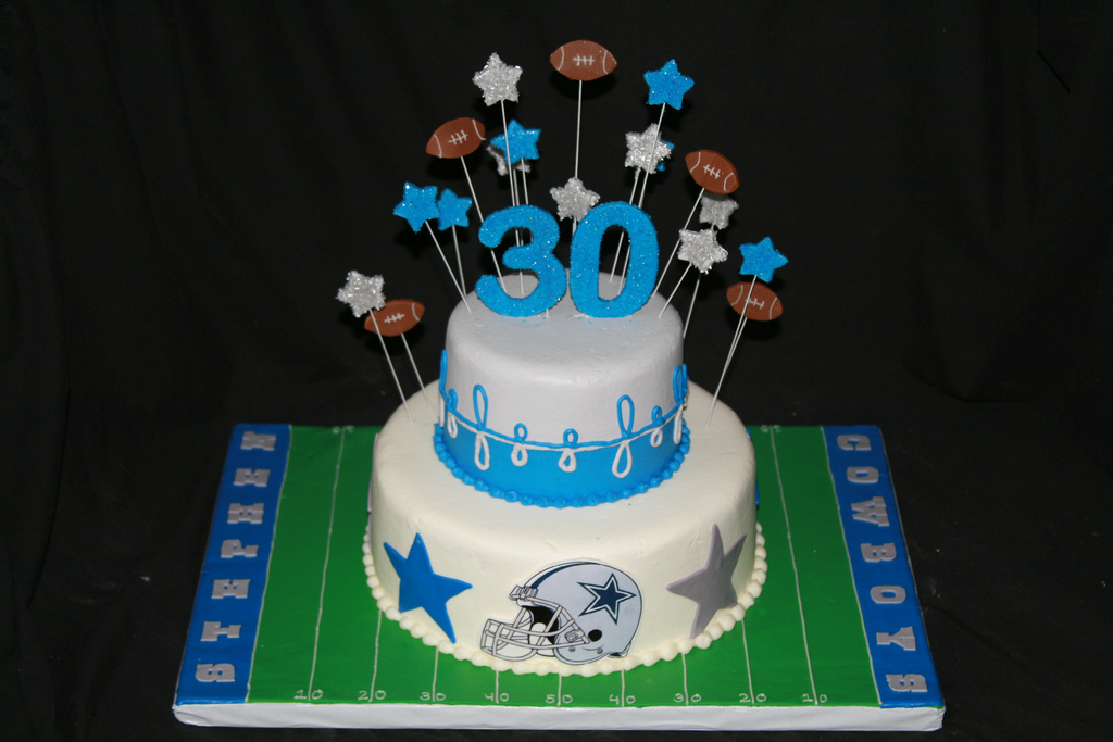 Dallas Cowboys Birthday Cake