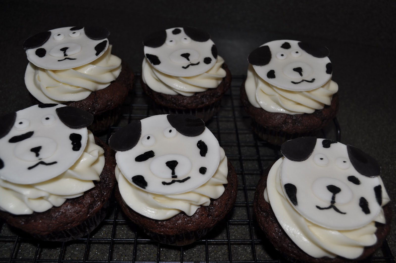 Dalmatian Cupcake Recipe