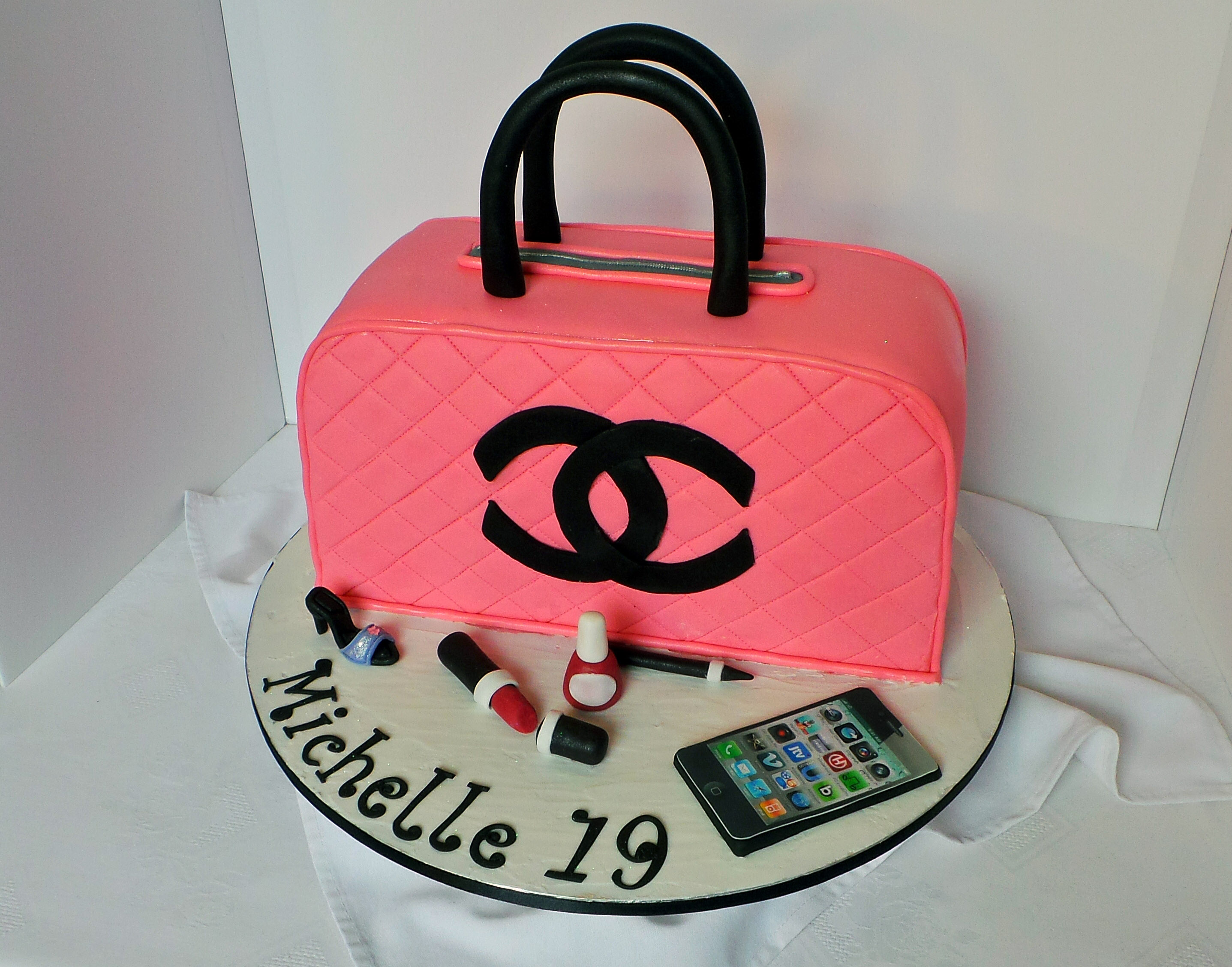 Designer Purse Birthday Cake