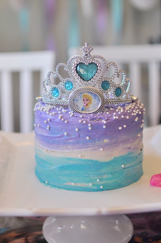 Disney Frozen Birthday Cake Idea