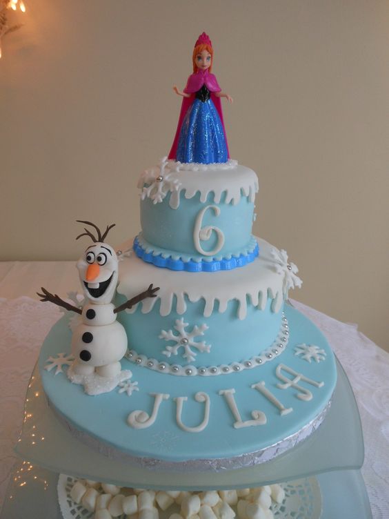 Disney Frozen Cake