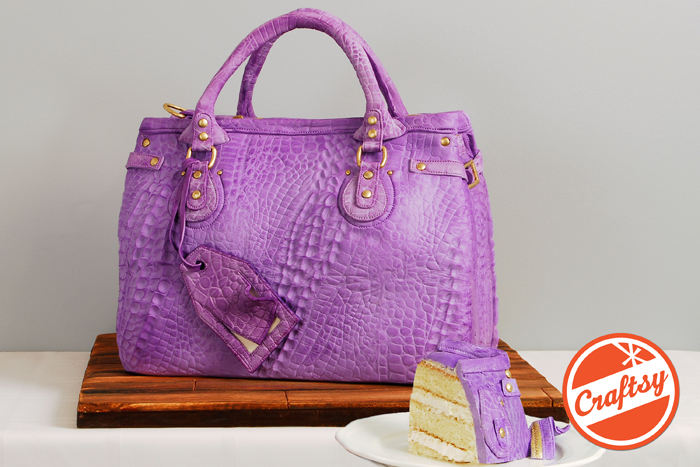 Elisa Strauss Purse Cake