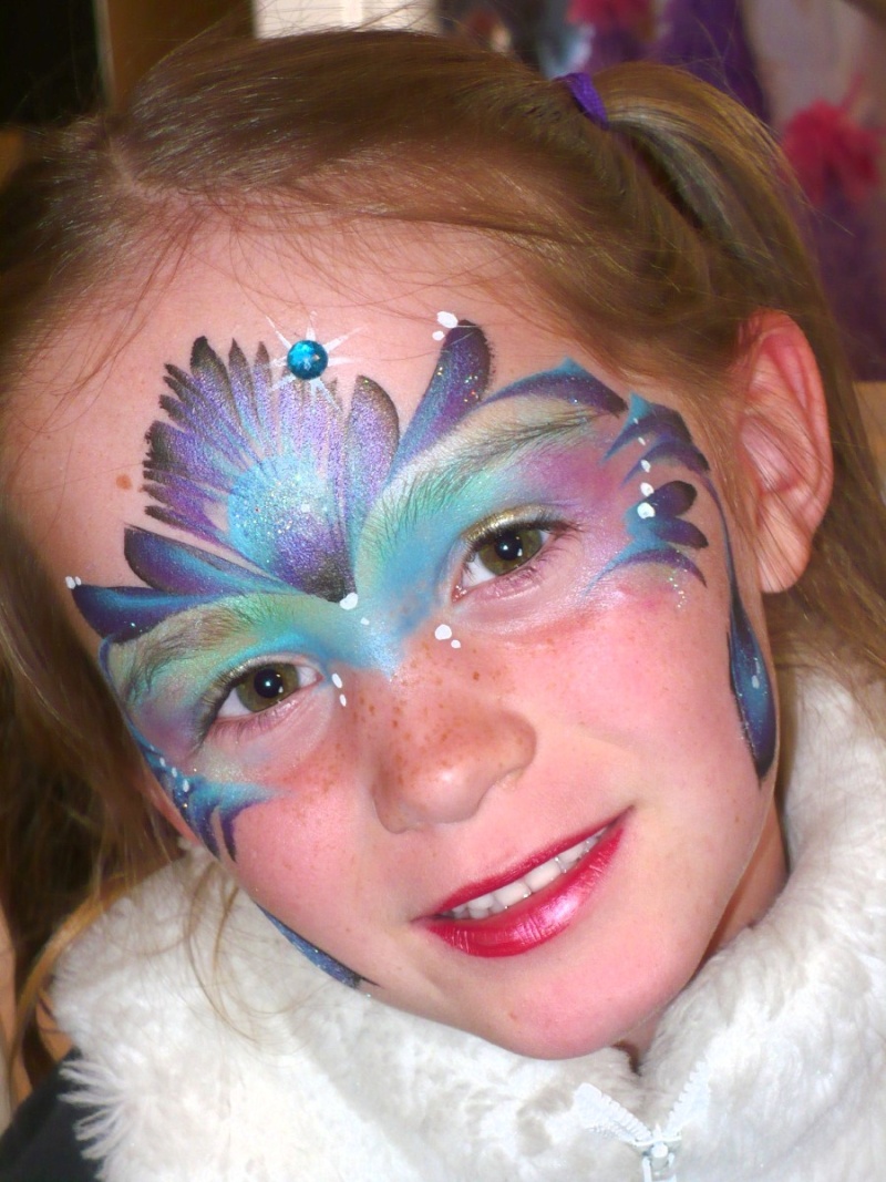 Face Paint Split Cakes