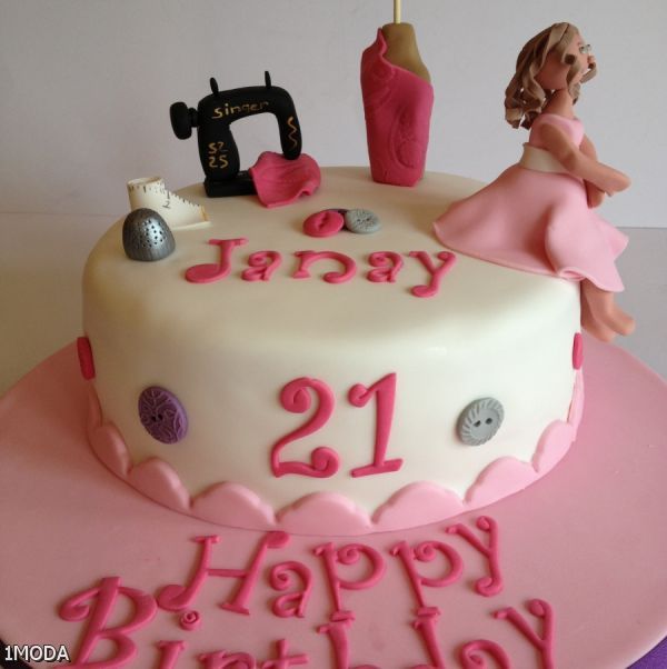 Fashion Designer Birthday Cake