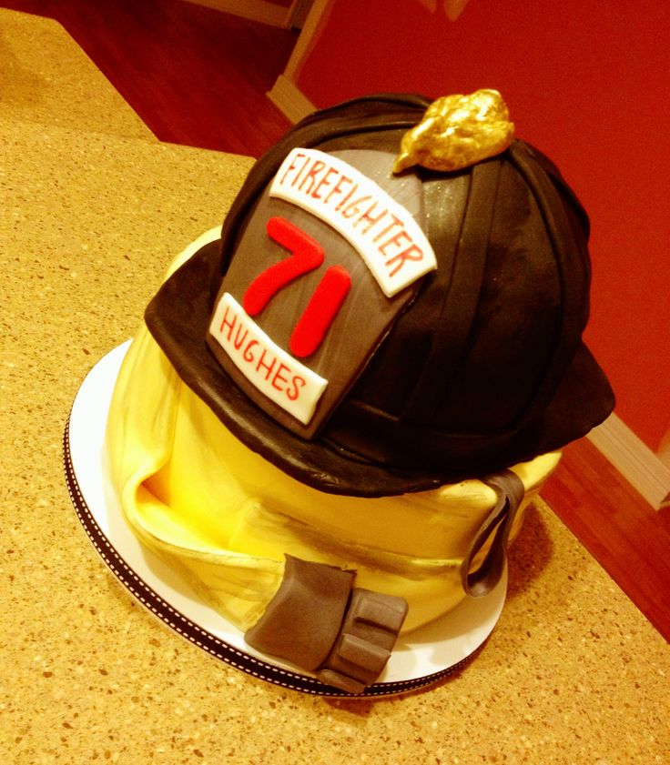 Firefighter Cake