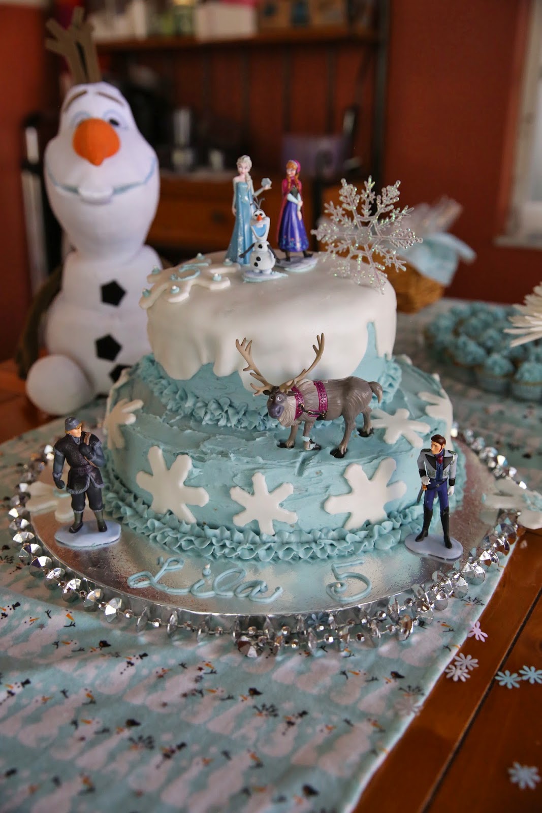 Frozen Birthday Cake