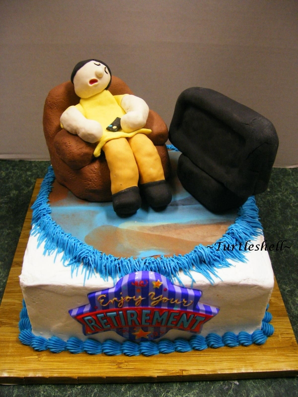 Funny Retirement Cake Saying