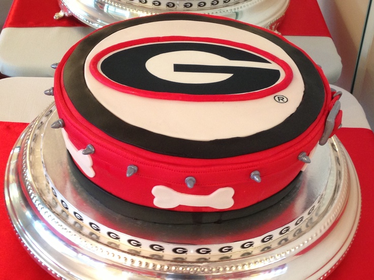 Georgia Bulldog Cake