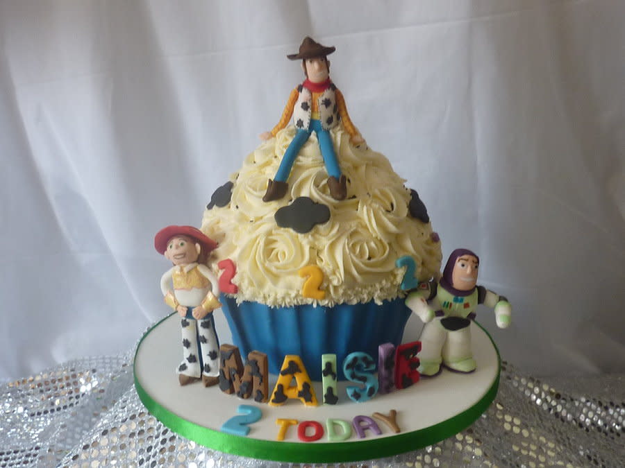 Giant Cupcake Toy Story