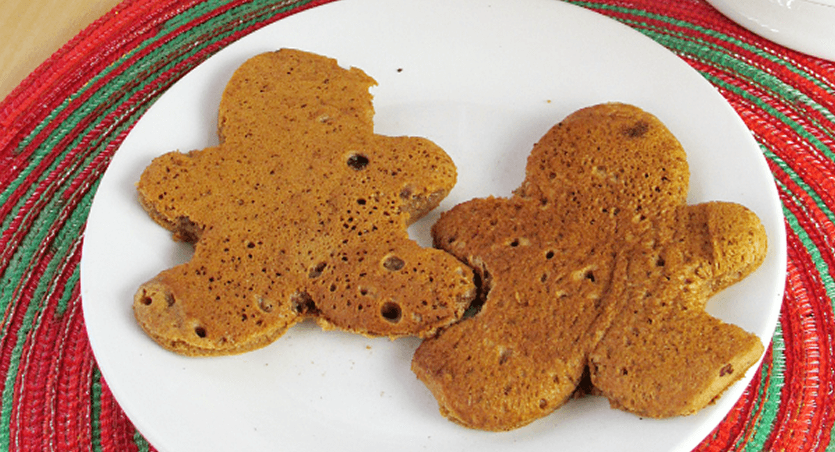 Gingerbread Men Photos Pancakes