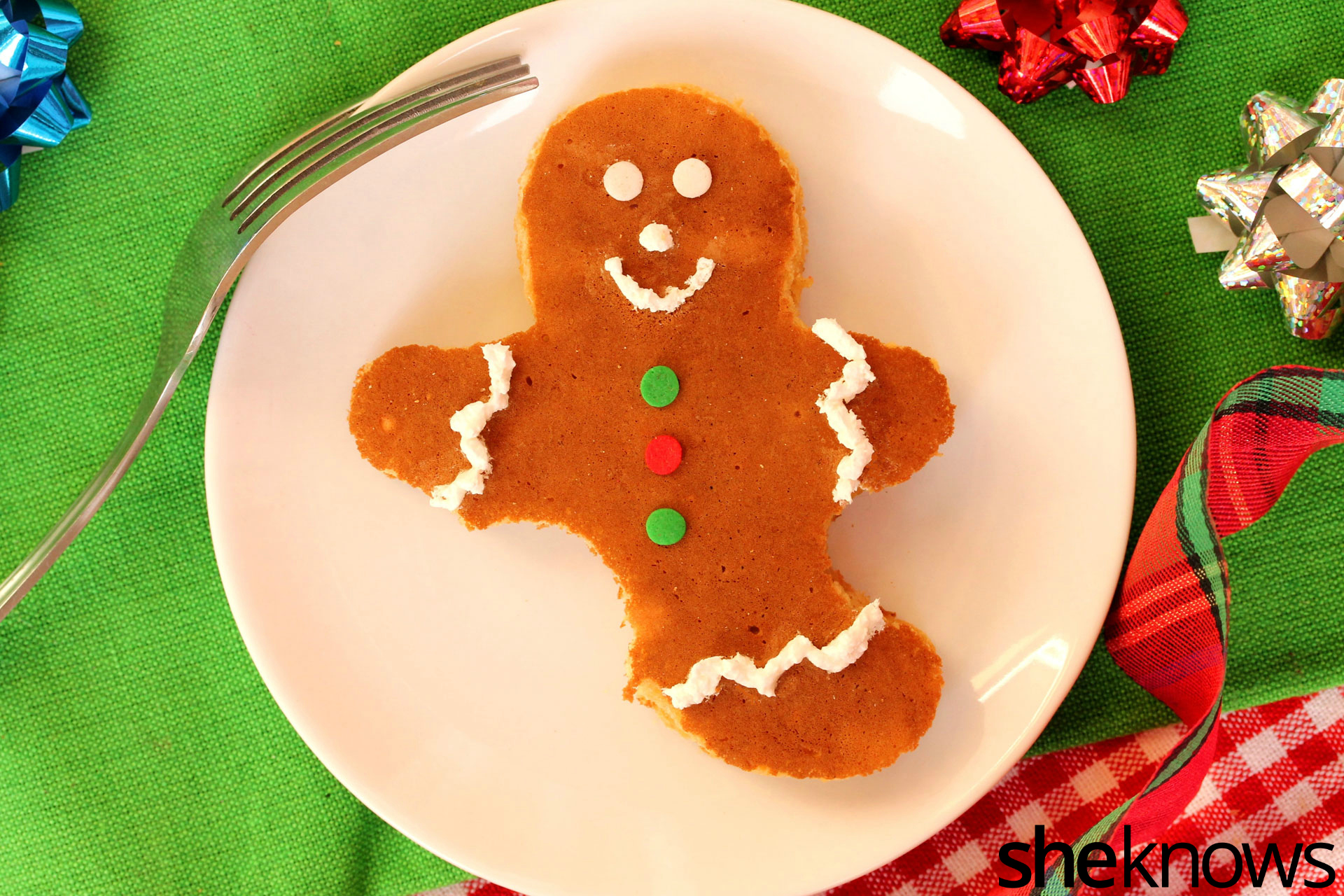 Gingerbread Men Photos Pancakes