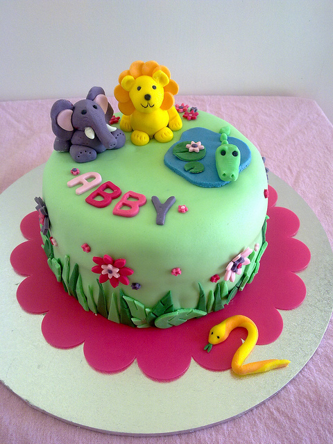 Girl 2nd Birthday Cake