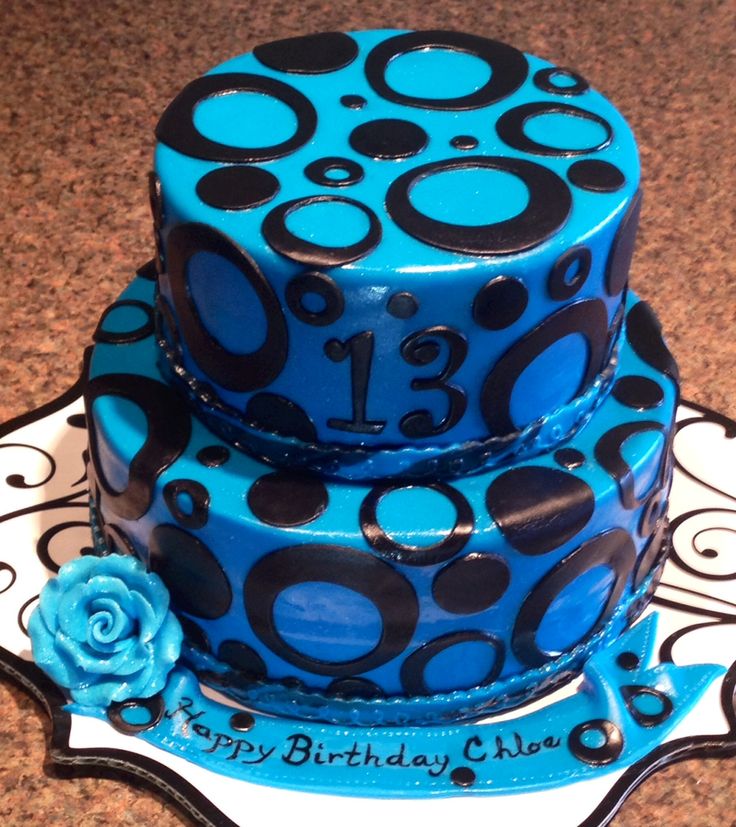 Girls 13th Birthday Cake Ideas