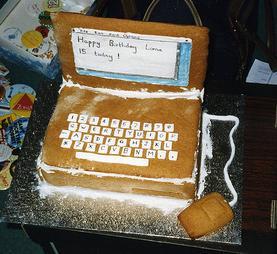 Happy Birthday Computer Cake Ideas