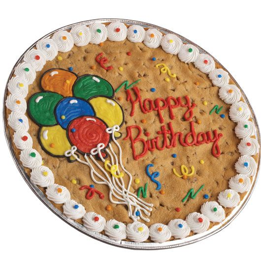 Happy Birthday Cookie Cakes