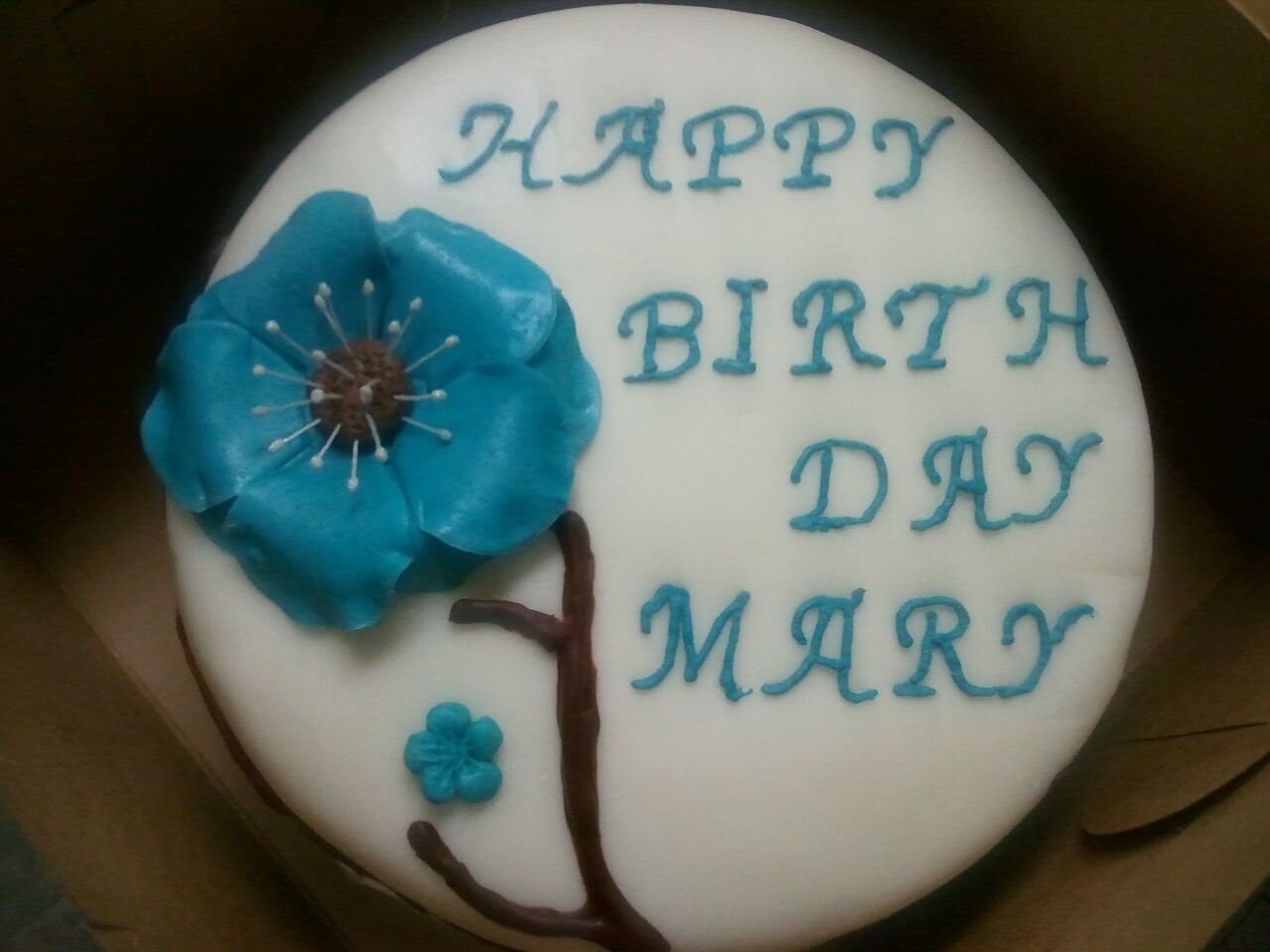 Happy Birthday Mary Cake