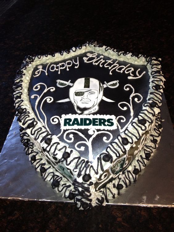 8 Photos of Raiders Happy Birthday Jesse Cakes