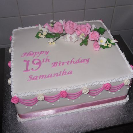 Happy Birthday Samantha Cake