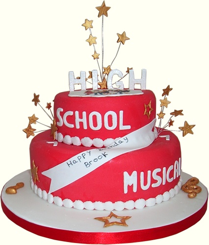 High School Musical Birthday Cake