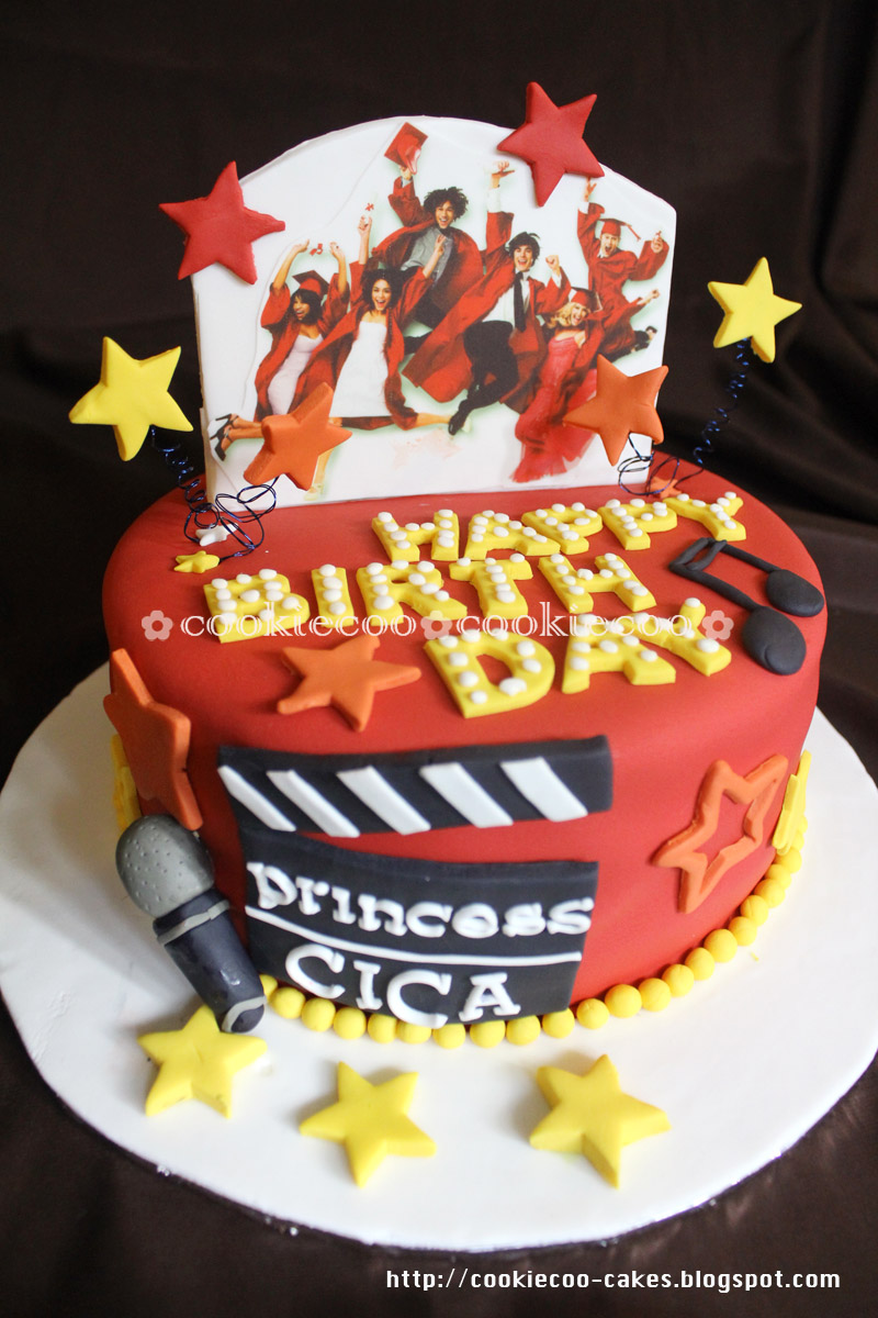 High School Musical Cake