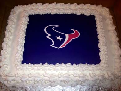 Houston Texans Cake