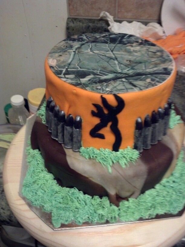 Hunting Birthday Cake Ideas