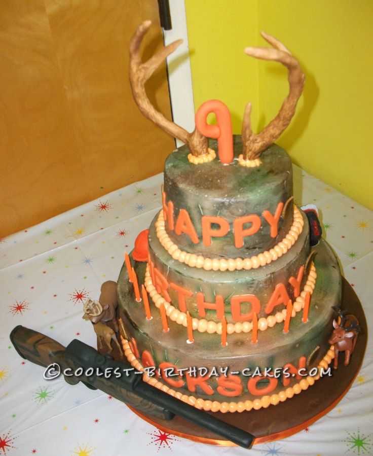 10 Photos of Buck Commander Birthday Cakes