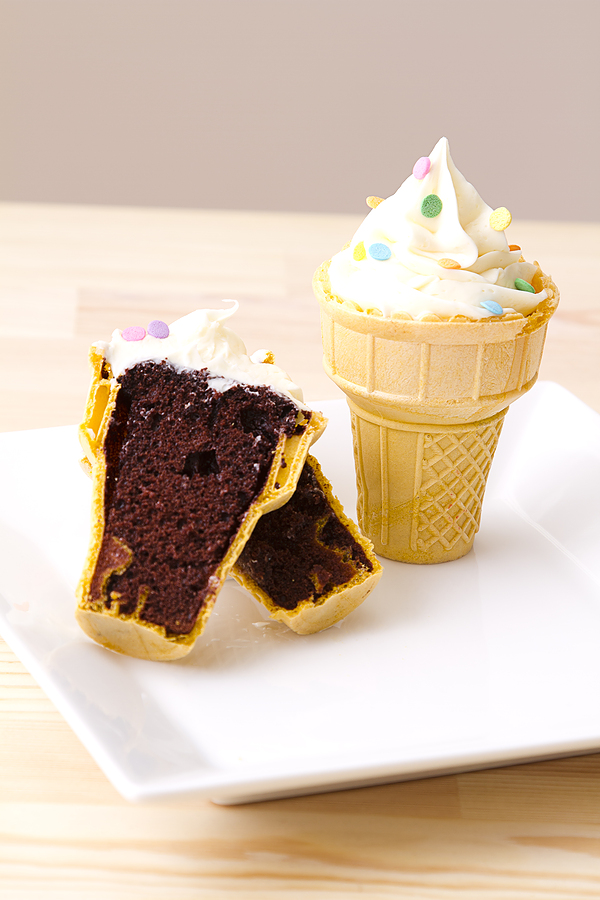 Ice Cream Cone Cupcakes