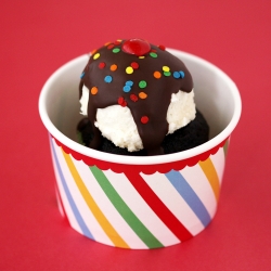 Ice Cream Sundae Cupcakes