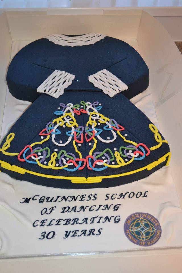 Irish Dance Cake