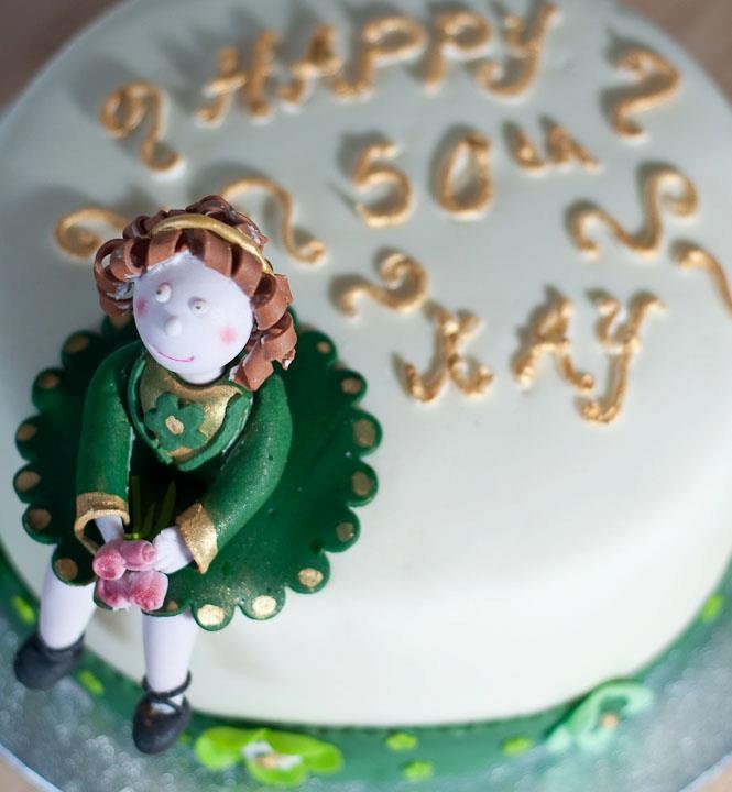 Irish Dancer Cake