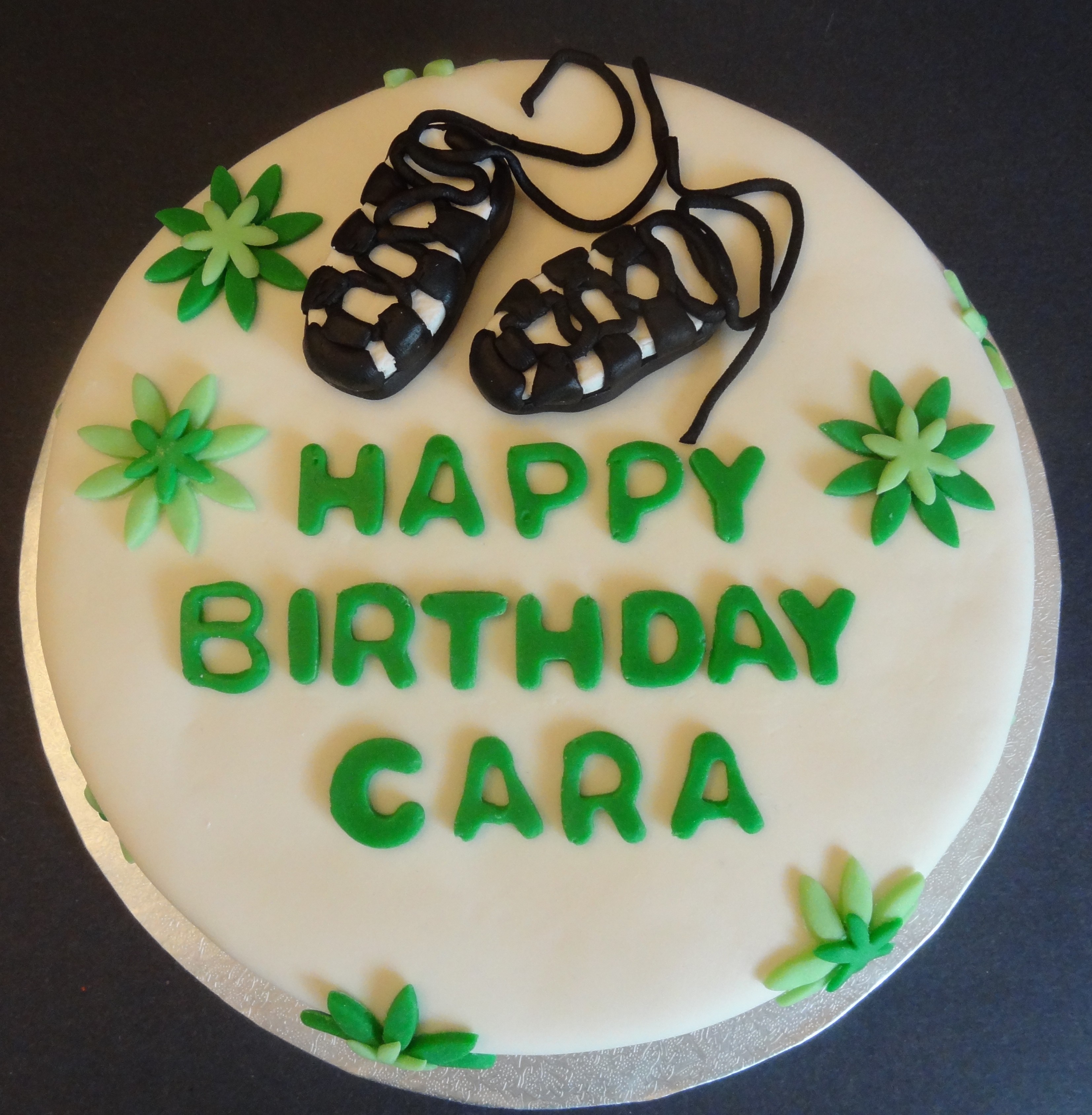 Irish Dancing Shoe Cake