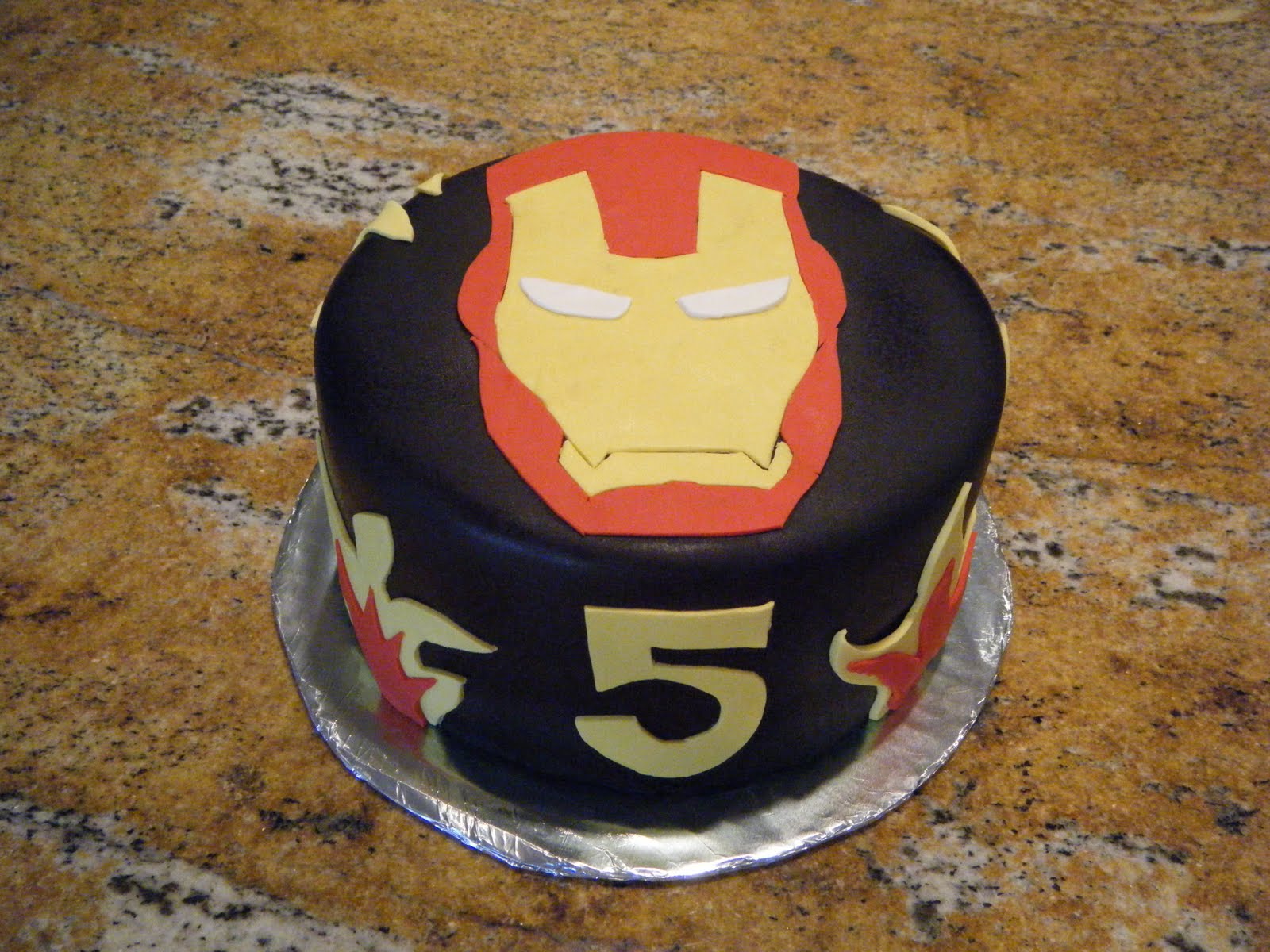 Iron Man Cake