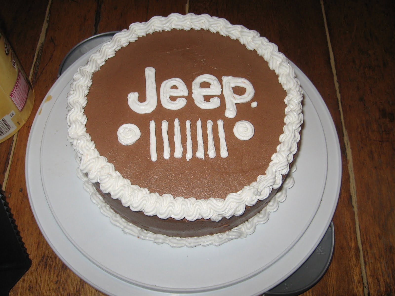 Jeep Birthday Cake