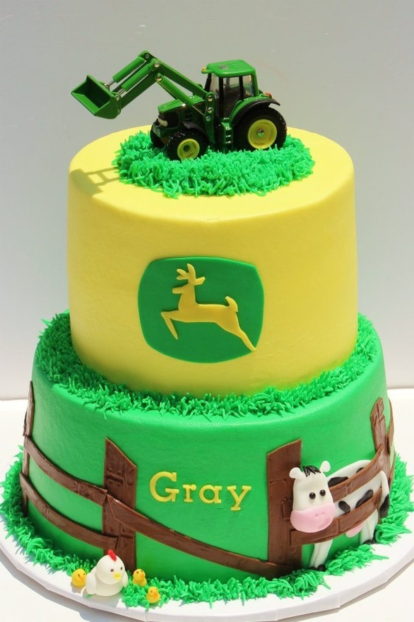 John Deere Boy Birthday Cake