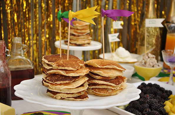 Mardi Gras Pancake Bar