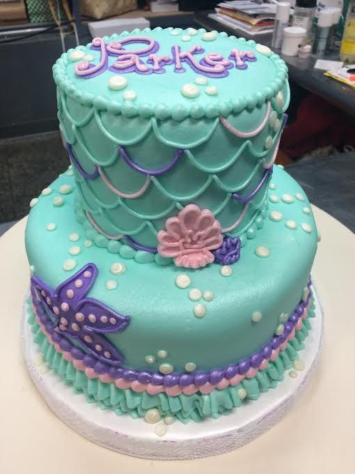 Mermaid Birthday Cake