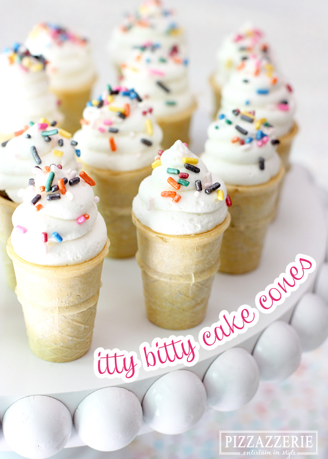 Mini Ice Cream Cones