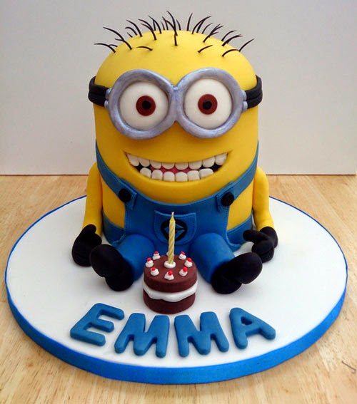 Minion Birthday Cake