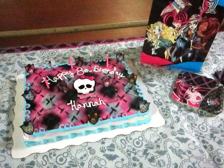 Monster High Birthday Cakes at Walmart