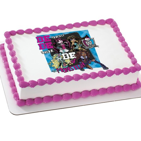 Monster High Birthday Party Cake