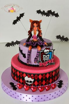 Monster High Clawdeen Wolf Birthday Cake